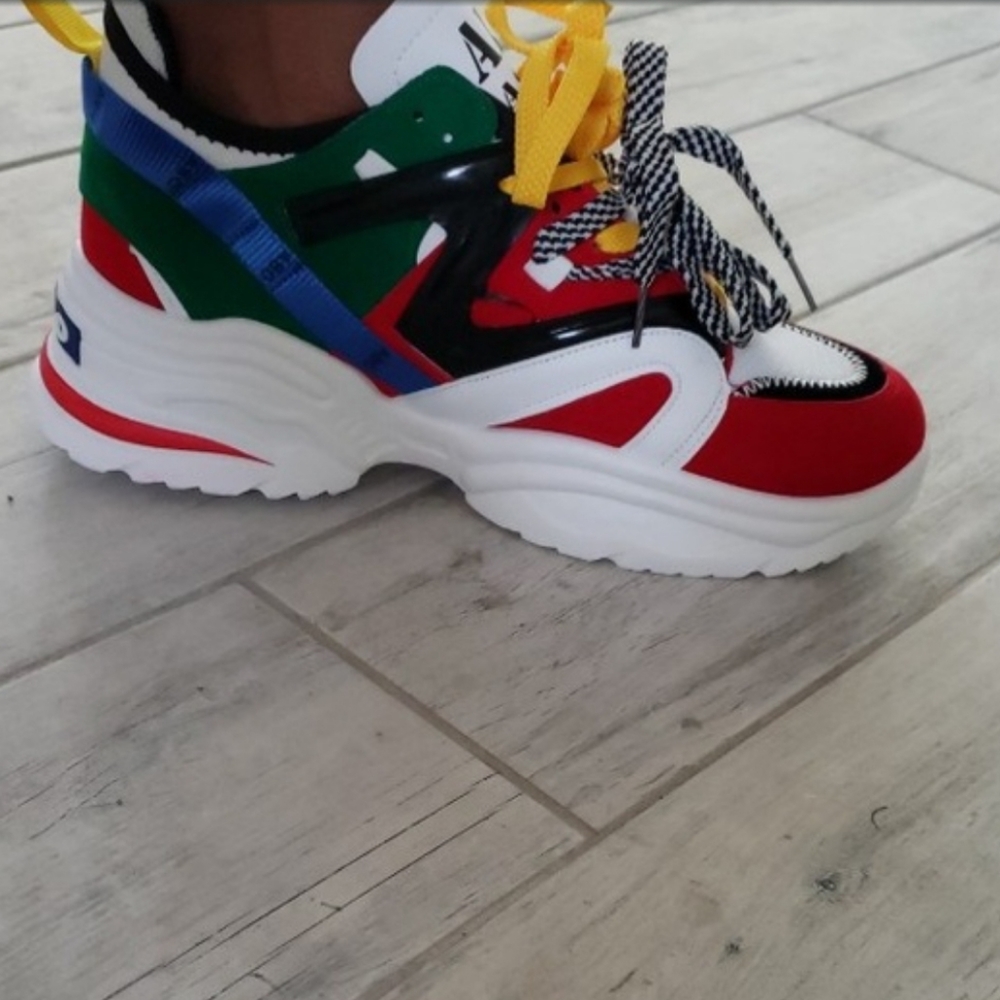 Mix Color Chunky Sneakers